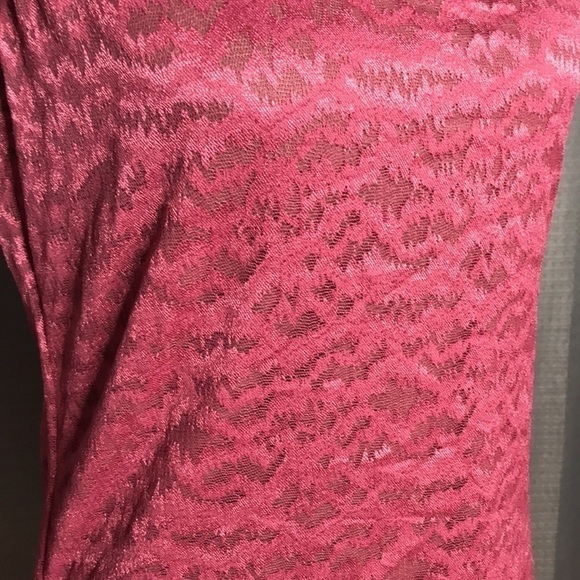 MODERN MOVEMENT MEDIUM WINE COLORED CAMISOLE - Picture 2 of 5